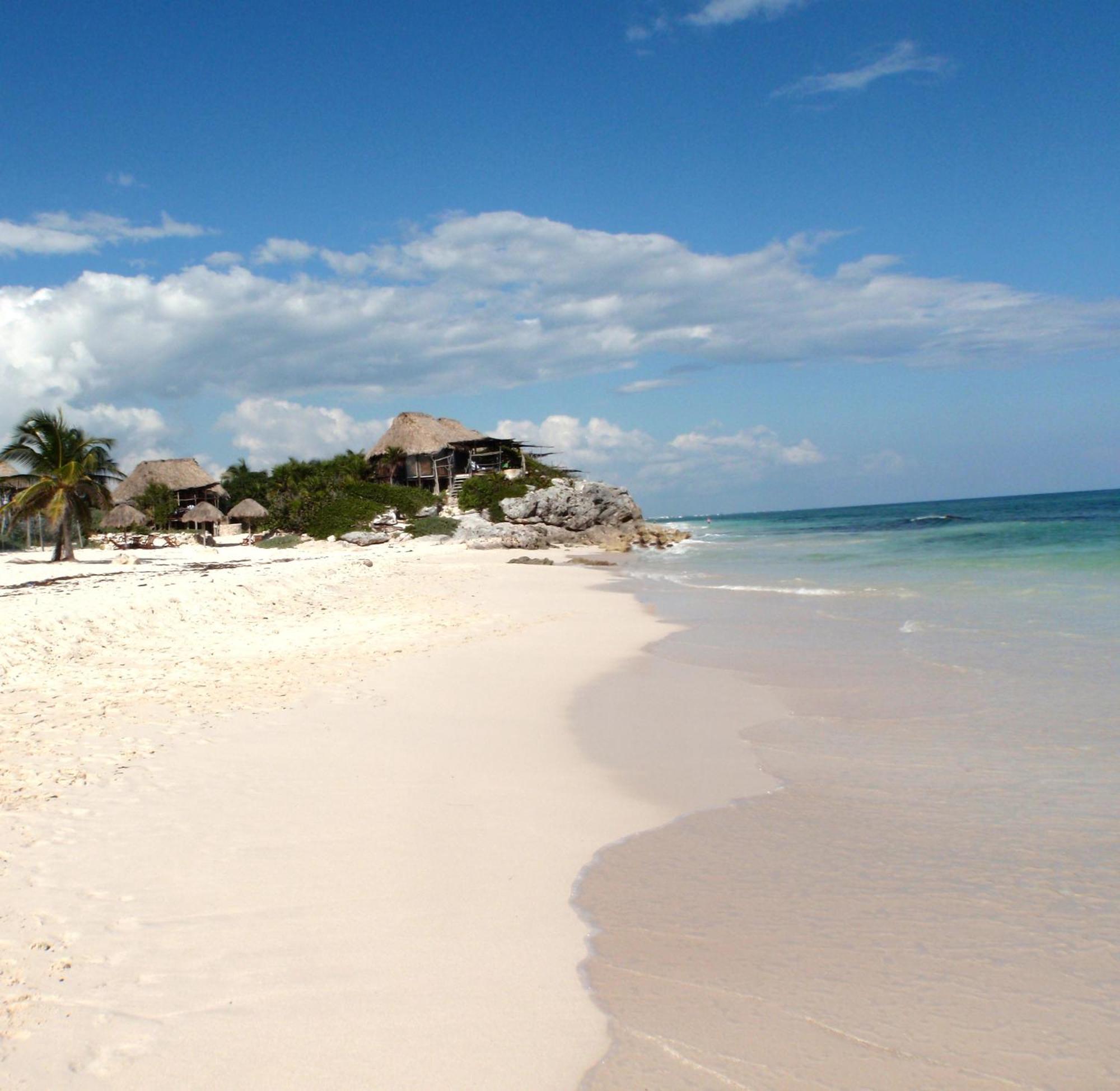 Punta Piedra Beach Posada Tulum Exterior photo