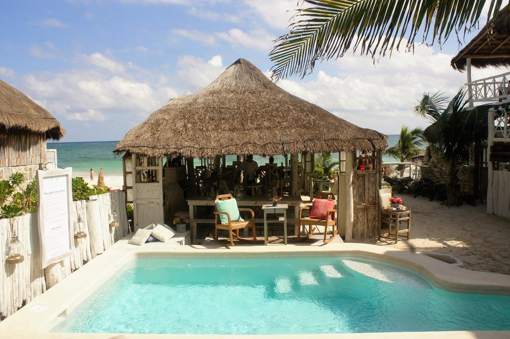 Punta Piedra Beach Posada Tulum Exterior photo