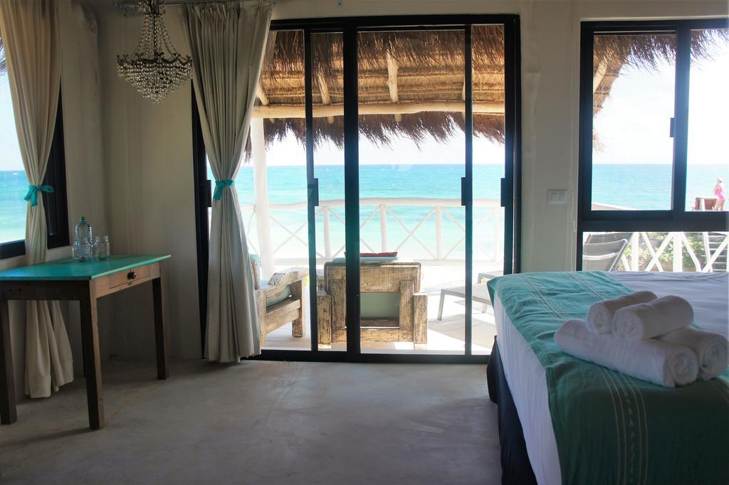 Punta Piedra Beach Posada Tulum Exterior photo