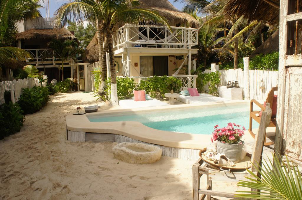 Punta Piedra Beach Posada Tulum Exterior photo