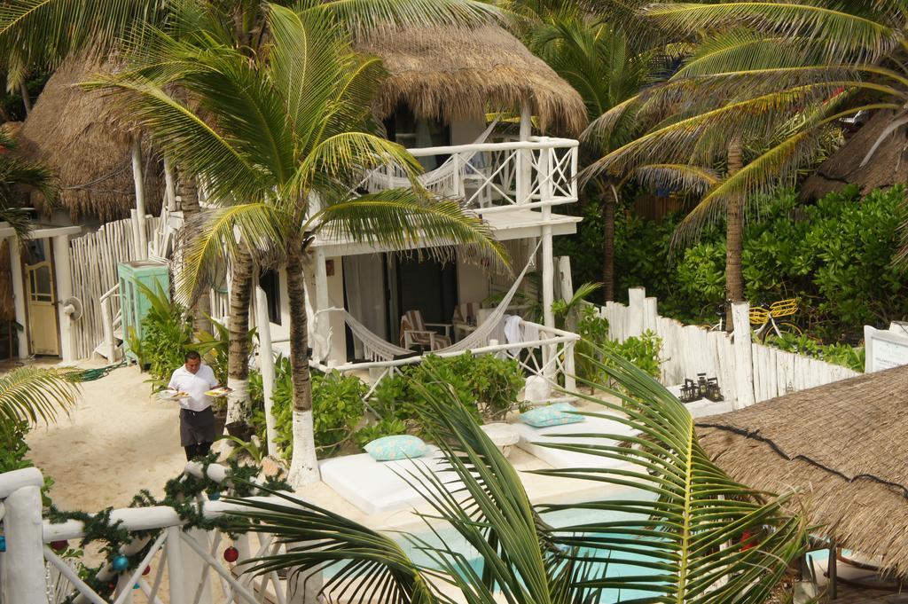 Punta Piedra Beach Posada Hotel Tulum Exterior photo