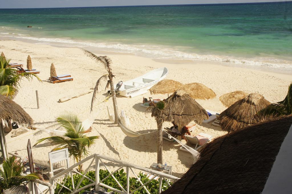 Punta Piedra Beach Posada Tulum Exterior photo
