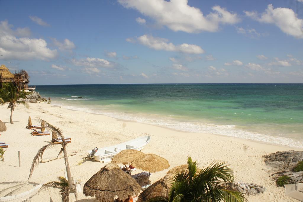 Punta Piedra Beach Posada Hotel Tulum Exterior photo