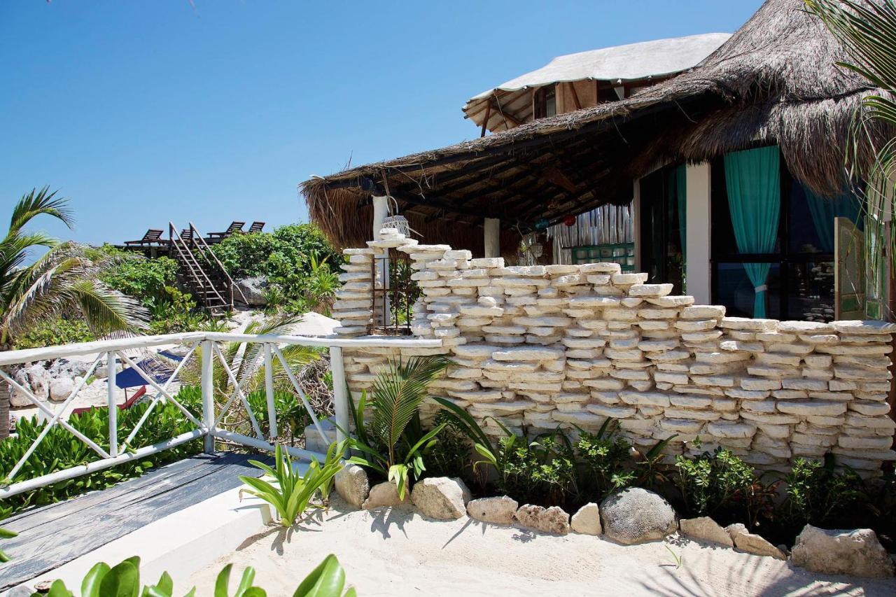 Punta Piedra Beach Posada Hotel Tulum Exterior photo