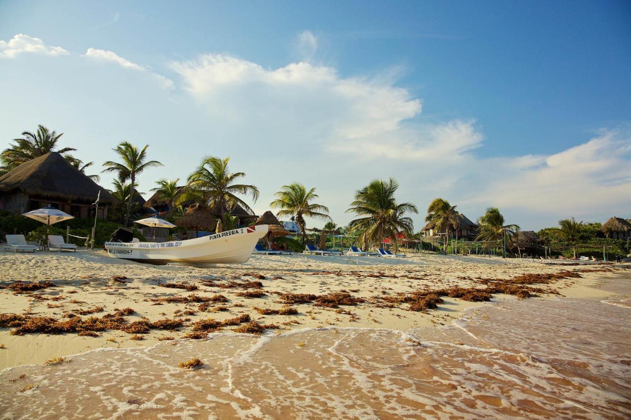 Punta Piedra Beach Posada Hotel Tulum Exterior photo